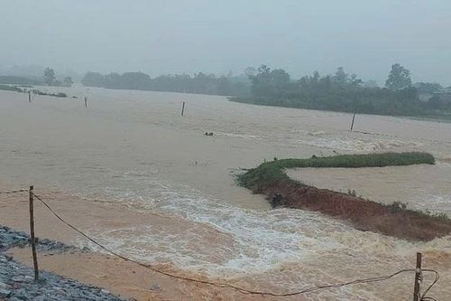 Nỗ lực tìm kiếm 4 nạn nhân bị nước lũ cuốn trôi ở Quảng Bình