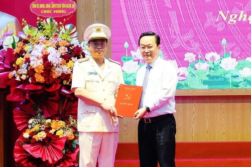 Nghệ An có tân giám đốc Công an