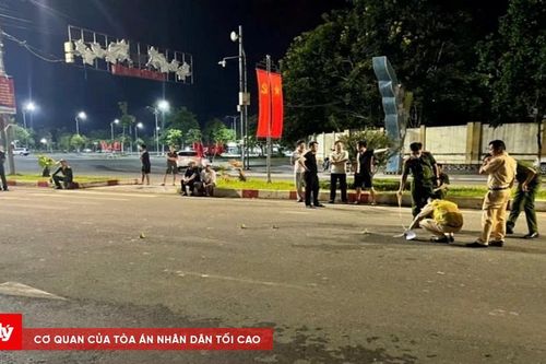 Đại úy Công an bị thương nặng khi đang làm nhiệm vụ