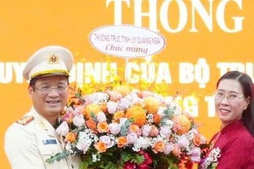 Đại tá Hồ Song Ân làm Giám đốc Công an tỉnh Quảng Ngãi