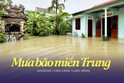 Bão số 1 càn quét miền Trung: 6 người thiệt mạng và mất tích, hàng ngàn ngôi nhà bị ngập