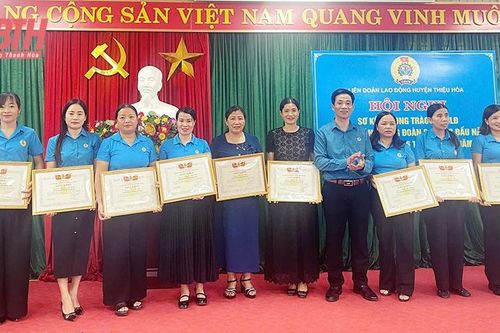 Liên đoàn Lao động huyện Thiệu Hóa: Điểm tựa tin cậy của người lao động