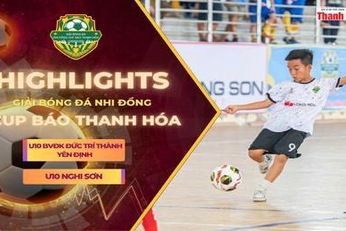 Chung kết U10 BVĐK Đức Trí Thành Yên Định - U10 Nghi Sơn | Giải bóng đá nhi đồng Báo Thanh Hóa - Cúp Xi măng Long Sơn năm 2025