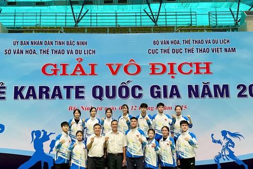 Gia Lai giành 8 huy chương tại Giải Vô địch trẻ Karate quốc gia