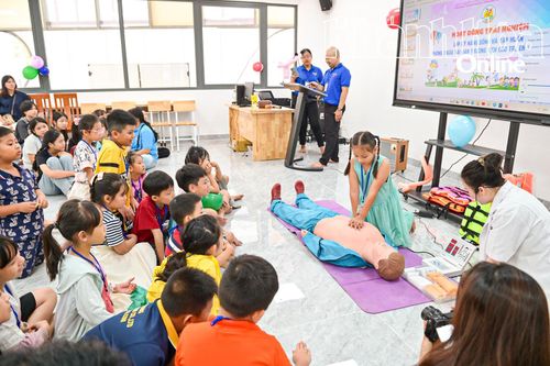 Thiết thực lớp kỹ năng sống cho thiếu nhi trong dịp hè