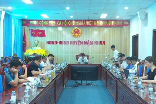 Thống nhất nội dung Kỳ họp thứ 25, HĐND huyện Nậm Nhùn khóa III, nhiệm kỳ 2021–2026