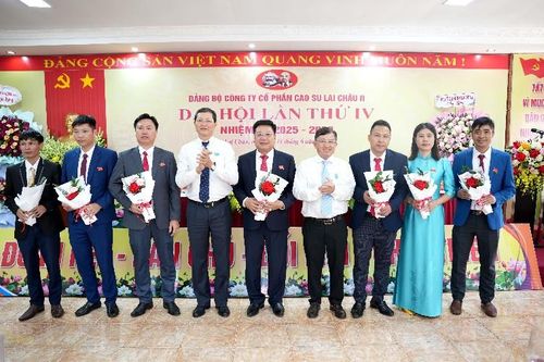 Đại hội lần thứ IV, Công ty Cổ phần Cao su Lai Châu II, nhiệm kỳ 2025-2030