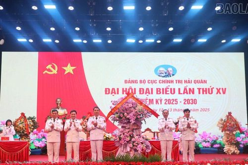 Đảng bộ Cục Chính trị Hải quân tổ chức Đại hội đại biểu lần thứ XV