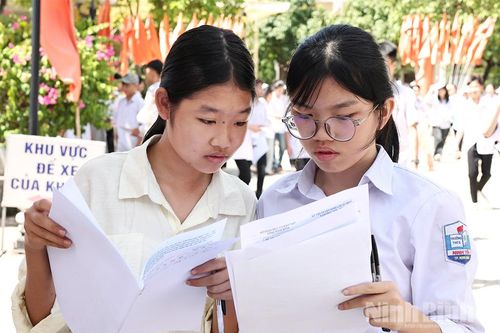 Thông báo điểm chuẩn trúng tuyển lớp 10 các trường THPT công lập năm học 2025-2026