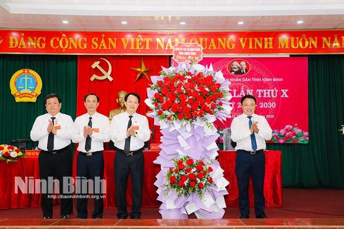 Đại hội Đảng bộ Tòa án nhân dân tỉnh lần thứ X, nhiệm kỳ 2025-2030