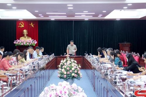 Họp Thường trực Tiểu ban Văn kiện Đại hội Đảng bộ tỉnh Sơn La lần thứ XVI