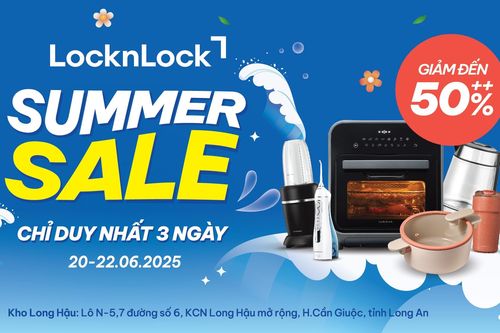 LocknLock Brand Day: Ưu đãi sâu tới hơn 10.000 sản phẩm chính hãng