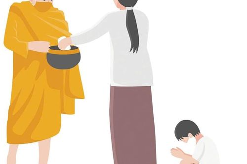 Người nghèo làm phước