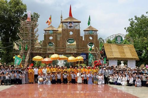Hơn 2.000 huynh trưởng, đoàn sinh tham dự trại Lục Hòa III do Phân ban Gia đình Phật tử T.Ư tổ chức