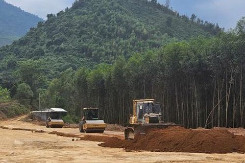 Vượt khó thi công đường liên vùng nối Khánh Hòa - Lâm Đồng - Ninh Thuận