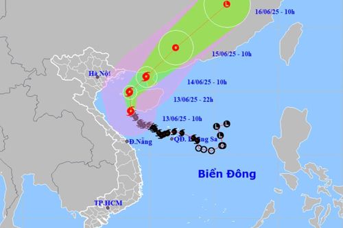 Bão số 1 Wutip mạnh cấp 11, giật cấp 14 gây mưa to biển động dữ dội