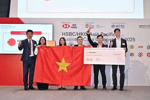 Sinh viên Việt Nam đạt quán quân Cuộc thi Giải quyết tình huống kinh doanh quốc tế