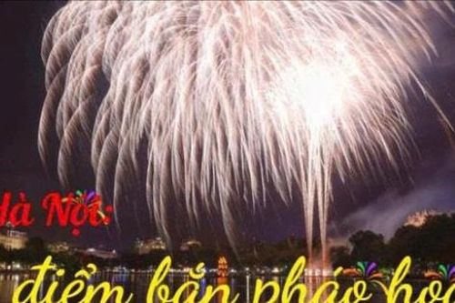 5 điểm bắn pháo hoa mừng Quốc khánh tại Hà Nội