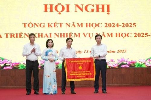 Thạch Thất: Tỷ lệ học sinh tốt nghiệp THCS đạt 99,95%