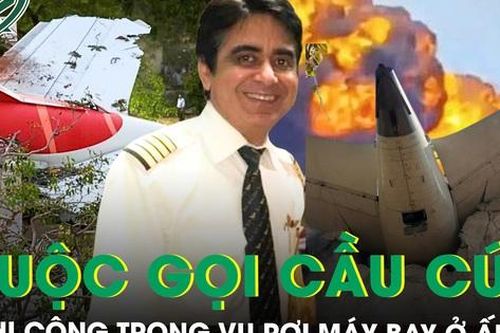 Hé lộ cuộc gọi cầu cứu cuối cùng từ phi công trước thảm kịch rơi máy bay ở Ấn Độ