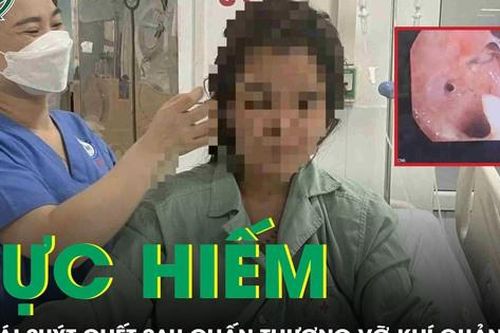 Cô gái suýt chết sau chấn thương vỡ khí quản gốc cực hiếm trong y văn