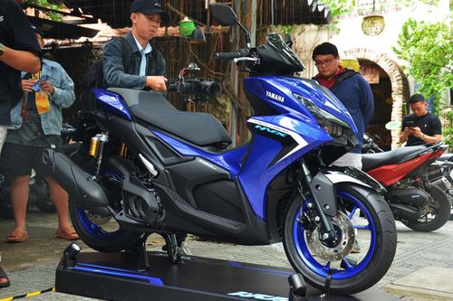 Cận cảnh Yamaha NVX 155 mới - chờ giá cạnh tranh Honda Air Blade