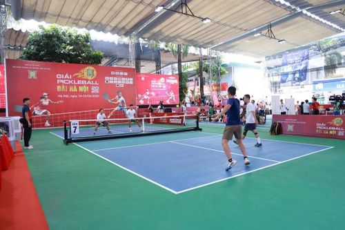 640 vận động viên tranh tài tại Giải Pikleball Đài Hà Nội năm 2025