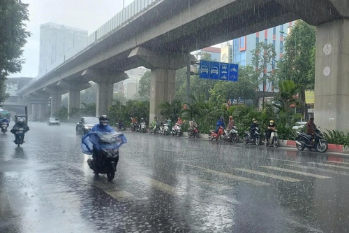 Thời tiết hôm nay (14-6): Bão số 1 gây mưa lớn ở nhiều nơi