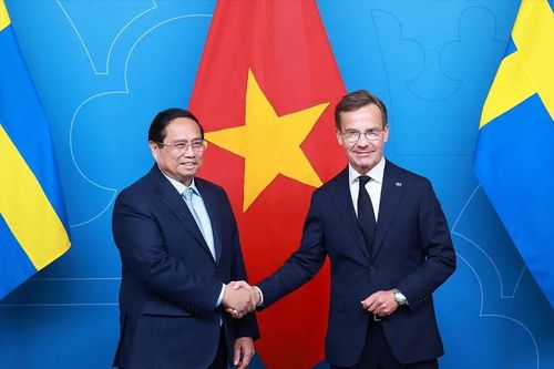 Việt Nam - Thụy Điển: Phấn đấu đưa kim ngạch thương mại hai chiều lên 3 tỷ USD