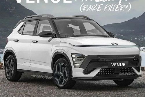 Hyundai Venue 2026 lộ diện, thiết kế to ngang Kia Seltos?