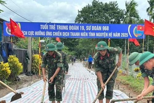 Nhiều hoạt động ý nghĩa, thiết thực Chiến dịch thanh niên tình nguyện Hè ở Quảng Trị