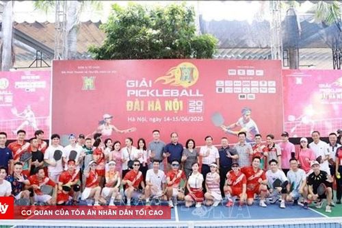 Giải Pickleball 2025 chào mừng ngày Báo chí Cách mạng Việt Nam
