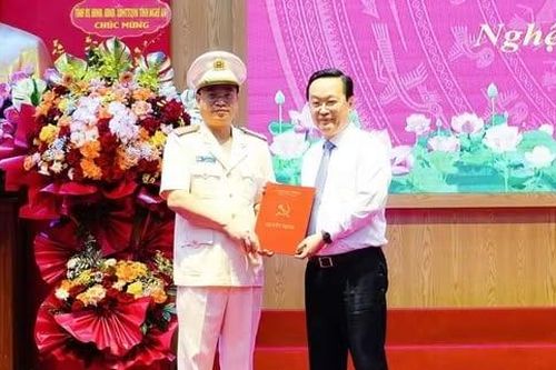 Tỉnh Nghệ An có tân Giám đốc công an