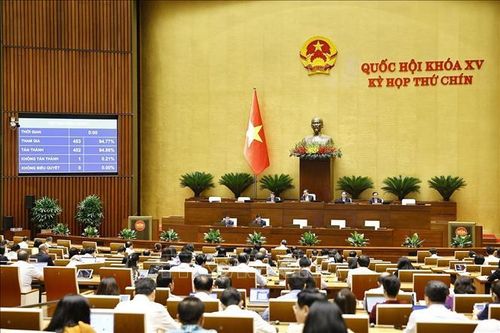 Quốc hội biểu quyết thông qua 6 luật; thảo luận 11 luật liên quan đến lĩnh vực Quốc phòng
