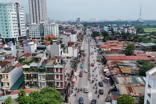 Hà Nội: Cận cảnh tuyến đường hơn 2km thi công gần 10 năm chưa xong