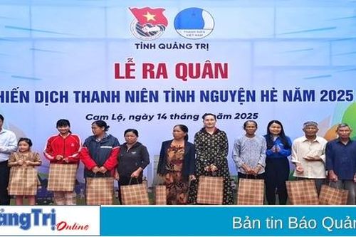Ra quân Chiến dịch Thanh niên tình nguyện hè cấp tỉnh năm 2025