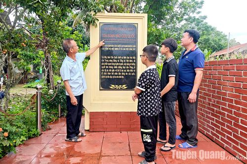 Vẫn còn đây dấu son Báo Cứu Quốc