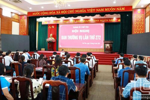 TP. Phổ Yên: Vận hành thử nghiệm hoạt động của 5 đơn vị xã, phường sau sáp nhập