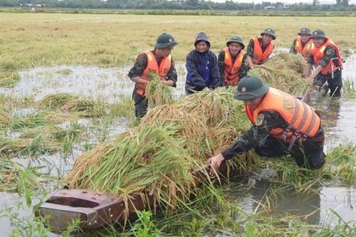 Những hình ảnh thắm tình quân dân trong đợt mưa lũ bất thường giữa mùa hè