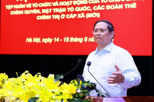 Thủ tướng dự bế mạc Hội nghị tập huấn hoạt động của tổ chức cấp xã