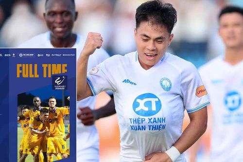 V-League vòng 25: Nam Định chính thức đăng quang, SLNA trụ hạng thành công