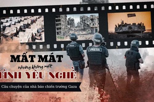 Chuyện của những nhà báo chiến trường ở Dải Gaza