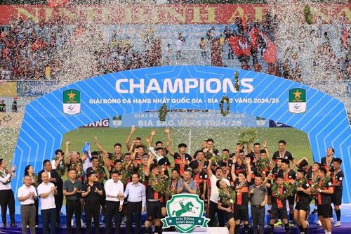 Phù Đổng Ninh Bình vô địch Giải hạng Nhất 2024/25