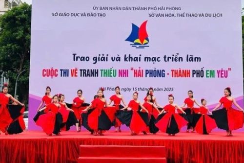 Hải Phòng triển lãm và trao giải Cuộc thi vẽ tranh thiếu nhi hè 2025