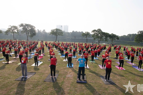 Festival chào mừng Ngày quốc tế Yoga