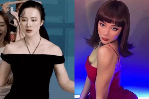 Mỹ nhân 'đô con' Angela Phương Trinh diện đồ 'bánh bèo'