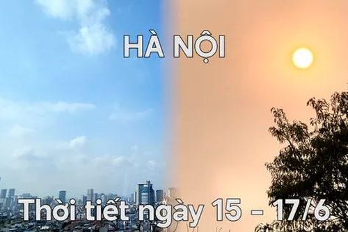 Giữa tháng 6 Hà Nội ngày nắng nóng, có nơi nắng gay gắt