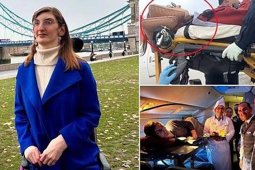 Phải nằm cáng y tế khi đi du lịch, cô gái vẫn muốn được khám phá thế giới