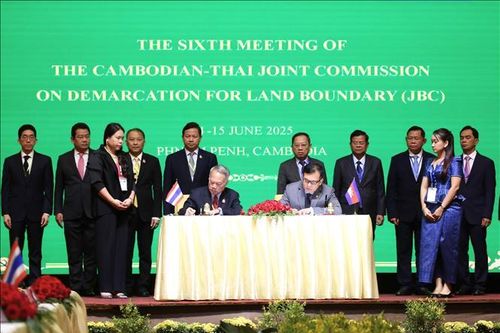 Campuchia - Thái Lan nhất trí tiếp tục tổ chức hội nghị Ủy ban biên giới hỗn hợp