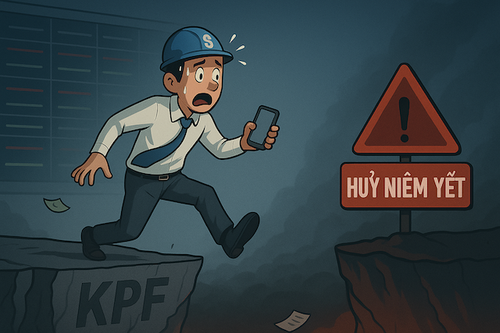 Từng là cổ phiếu gây sốt, giờ KPF bị đưa vào diện xem xét hủy niêm yết